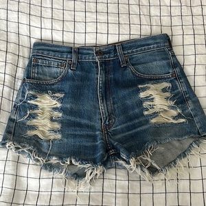 Womens 503 Levi Shorts
